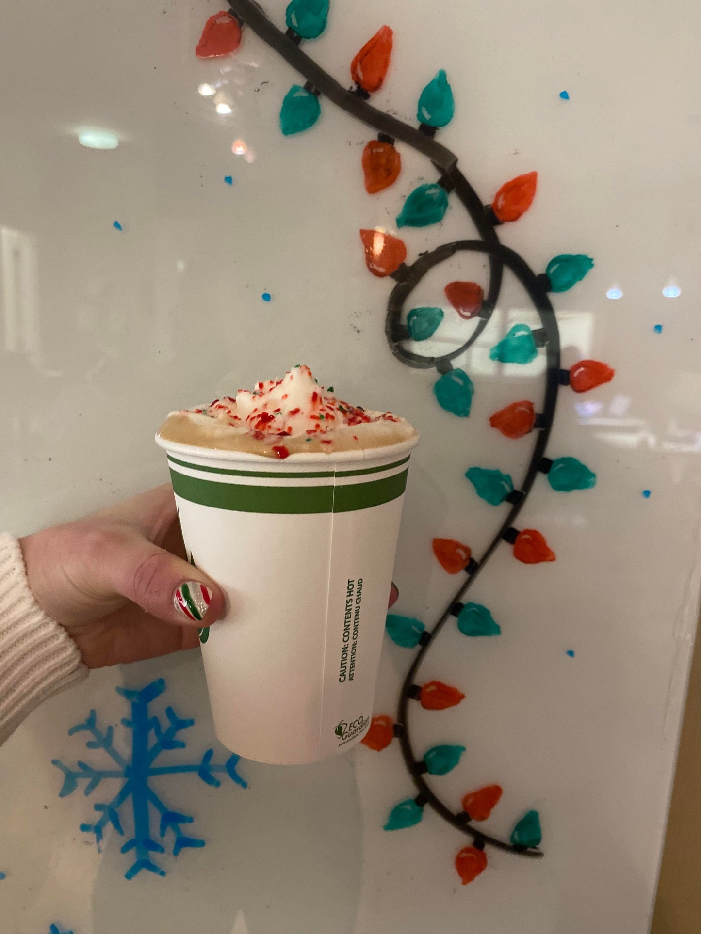 Candy Cane Hot Chocolate