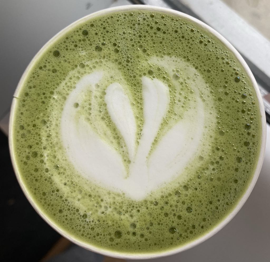 Hot Matcha Latte