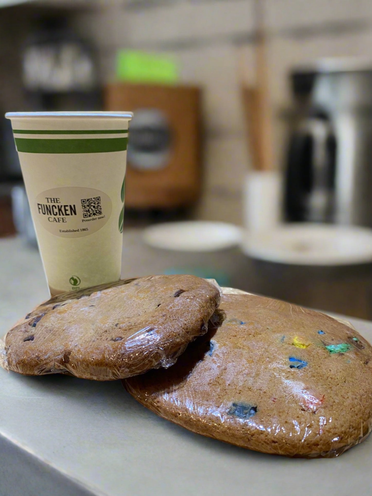 Iced Coffee & Cookie Combo