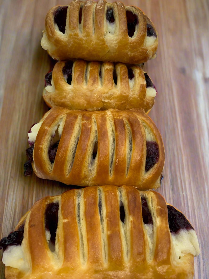 Blueberry Cream Cheese Danish