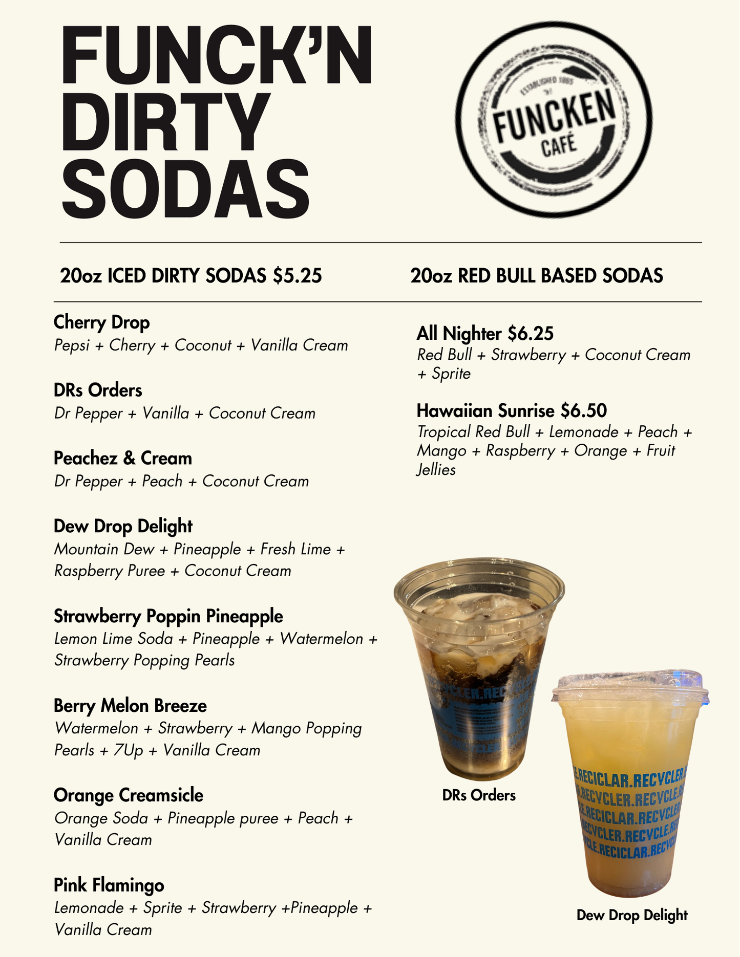 Funck'n Dirty Soda