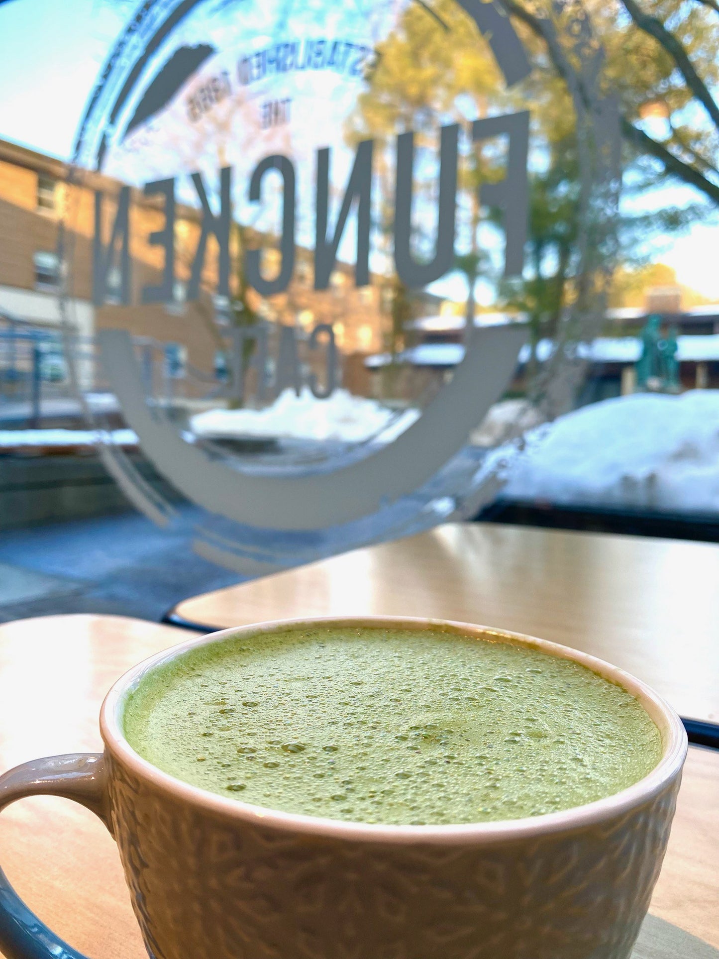 Hot Matcha Latte